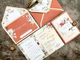  Thiệp Cưới Thanh Lịch Kèm Lịch - Ngày Chung Đôi 