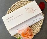  Thiệp Cưới "Tulip Tối Giản" - Vẻ Đẹp Vĩnh Cửu 