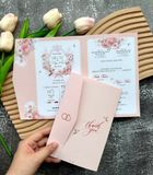  Thiệp Cưới "Bình Minh Tình Ái" - Thanh Lịch 