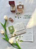  Thiệp Cưới "Linh Lan Hẹn Ước" - Vẻ Đẹp Thanh Khiết & Tinh Tế 