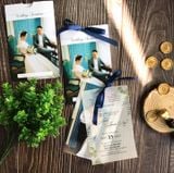  Thiệp Cưới "Chuyện Tình Qua Ảnh" - Dấu Ấn Cá Nhân & Tối Giản Hiện Đại 