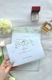  Thiệp Cưới "Giấc Mơ Tình Yêu" - Họa Tiết Mẫu Đơn Lãng Mạn 