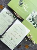  Thiệp Cưới Khu Vườn Tình Yêu - Botanical Lãng Mạn 