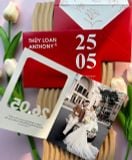  Thiệp Cưới "Cửa Sổ Hạnh Phúc" - Thiết Kế Die-cut Đỏ Đô Tinh Xảo 