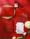  Thiệp Cưới Red Velvet - Song Hỷ Lâm Môn 