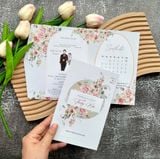  Thiệp Cưới "Bình Minh Tình Ái" - Thanh Lịch 