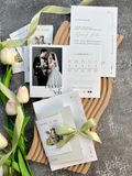  Thiệp Cưới "Hồng Tulip Tinh Khôi" - Dấu Ấn Tình Yêu 