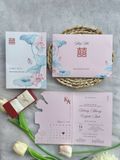  Thiệp Cưới Sen Hồng Tinh Khôi - Pure Lotus Art 