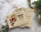 Thiệp Cưới "Khúc Giao Mùa" - Nét Mộc Mạc Rustic & Hoài Cổ Vintage 