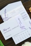  Thiệp Cưới "Duyên Tơ Tím" - Nét Hoa Lavender & Thanh Lịch 
