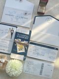  Thiệp Cưới "Hành Trình Hạnh Phúc" - Thiết Kế Passport Độc Đáo 