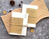  Thiệp Cưới Mộc Mạc Rustic - Dấu Ấn Tình Yêu Vĩnh Cửu 