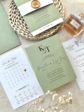  Thiệp Cưới "Rừng Xanh Hẹn Ước" - Phong Cách Greenery & Lịch Trình Đám Cưới 
