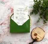  Thiệp Cưới "Khu Vườn Tình Yêu" - Xanh Sage Tươi Mát & Hơi Thở Thiên Nhiên 