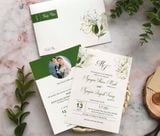  Thiệp Cưới "Khu Vườn Tình Yêu" - Xanh Sage Tươi Mát & Hơi Thở Thiên Nhiên 