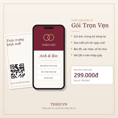 Thiệp điện tử gói Trọn Vẹn