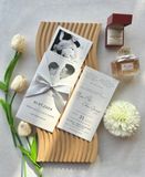  Thiệp Cưới Trắng Tối Giản - Thanh Lịch Vượt Thời Gian 