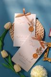  Thiệp Cưới Tối Giản Niêm Phong - Tình Yêu Vĩnh Cửu 