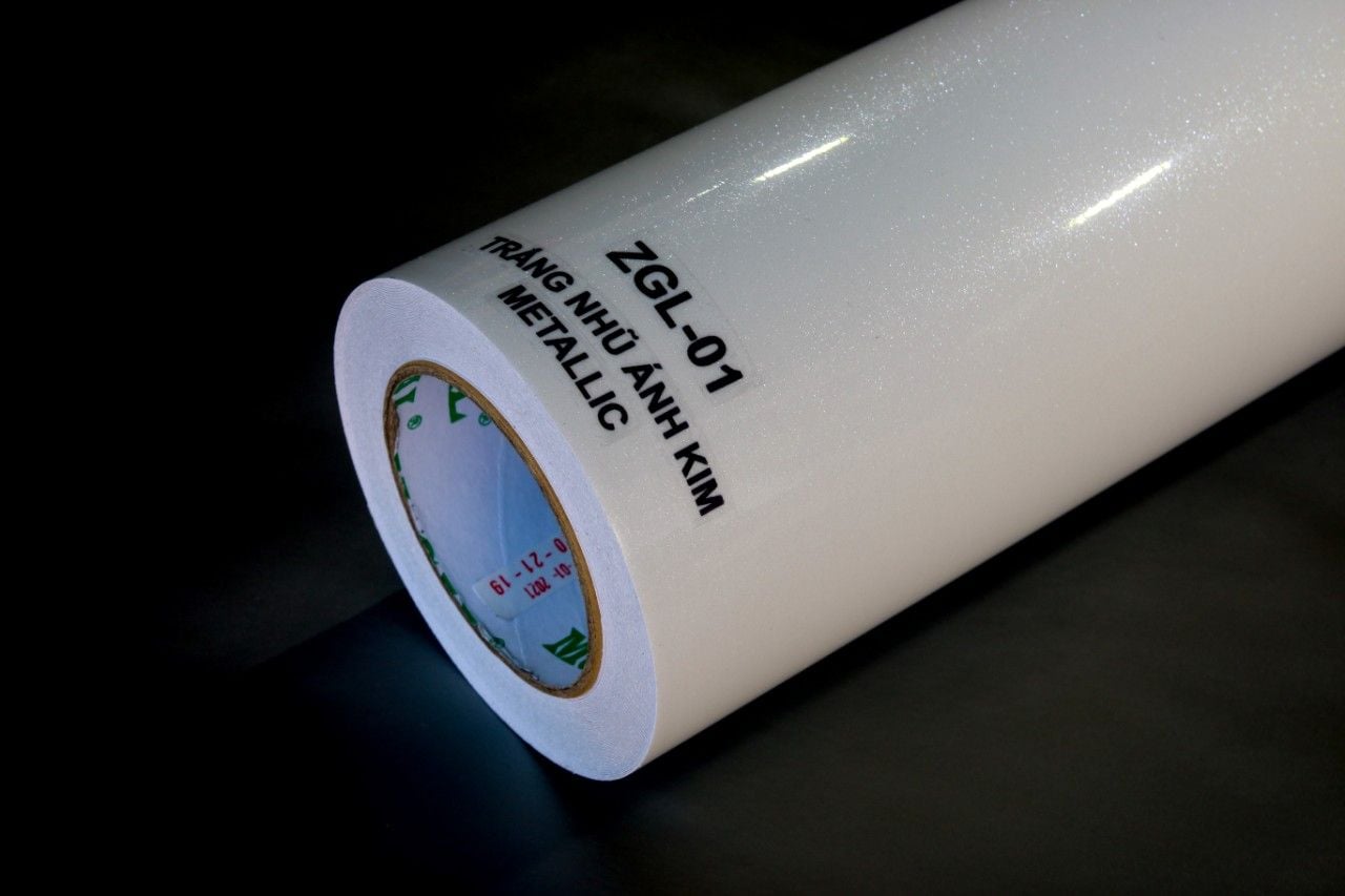  TRẮNG NHŨ ÁNH KIM METALLIC 2 DA 