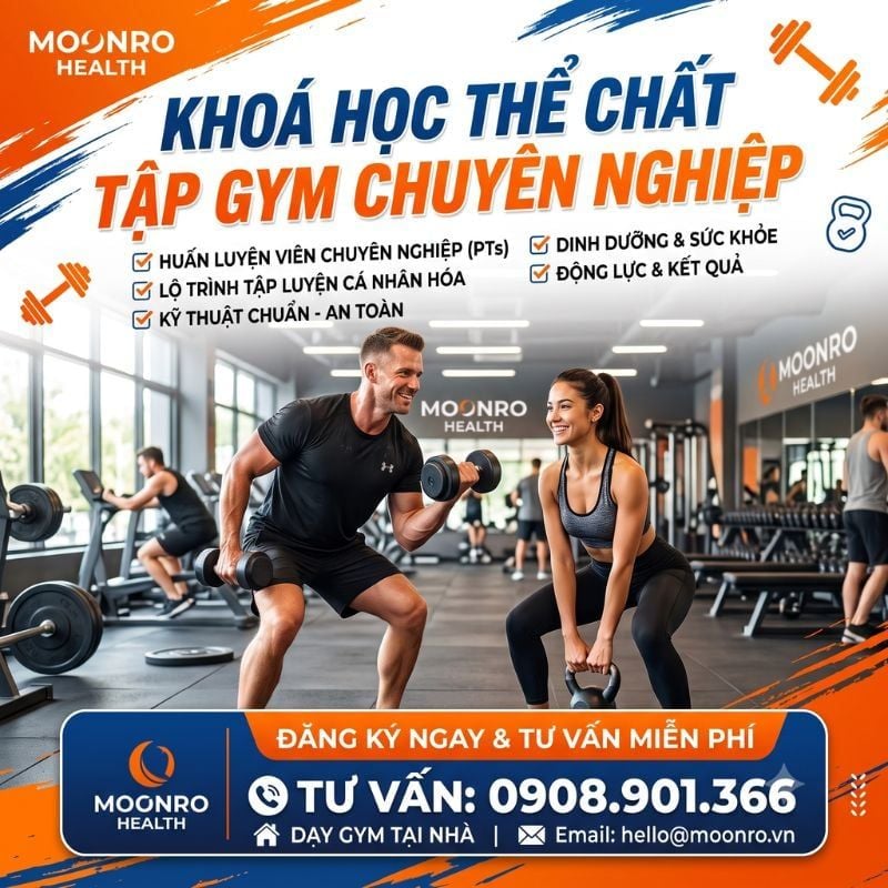  Khóa Sức Khoẻ Thể Chất Tập Gym 