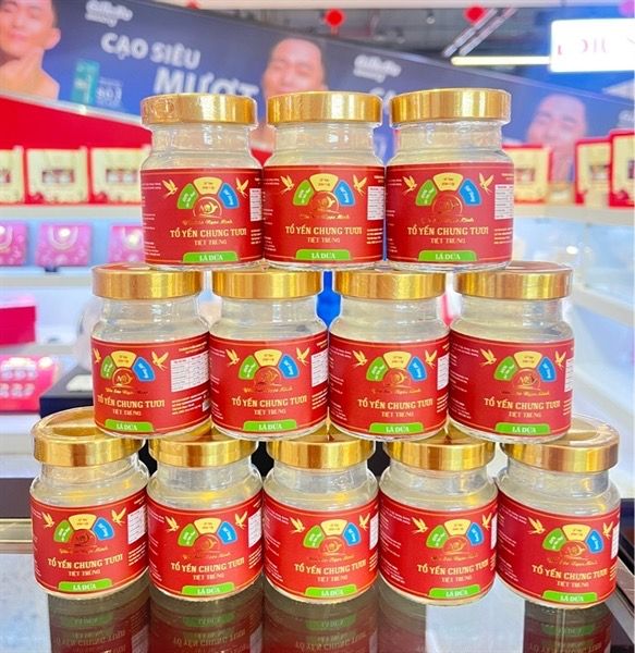  Tổ Yến Chưng Tươi ( Đường Phèn Lá Dứa ) 1.3Gr 