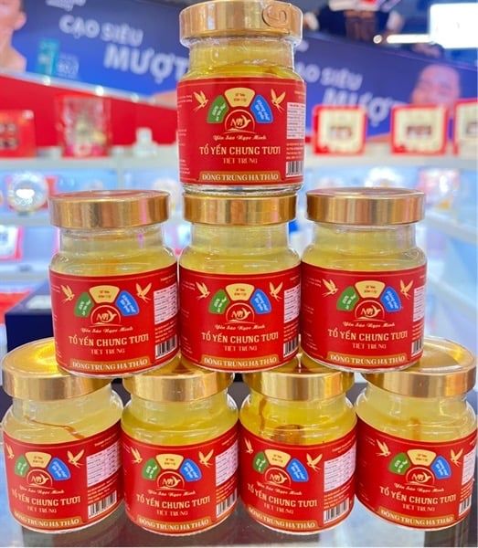  Tổ Yến Chưng Tươi ( Đông trùng ) 1.3Gr 