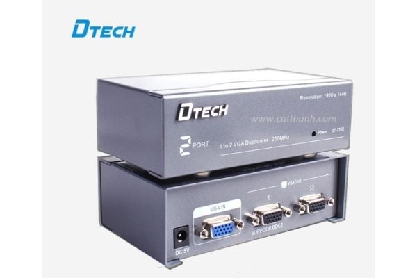 HUB VGA 1 => 2 DTECH DT7252