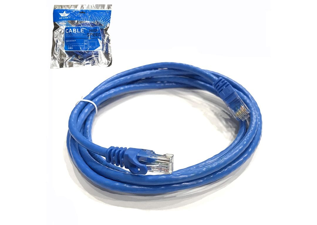 CABLE MẠNG 2M AD-LINK (Xanh) Cat6 6002H (Đồng)