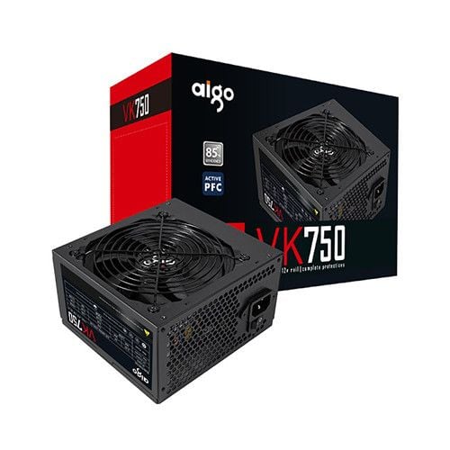 NGUỒN AIGO VK750 750W (CST) BOX Chính Hãng