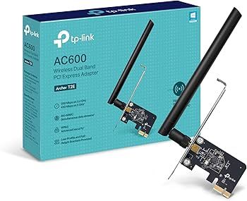 CARD WIRELESS 1X TP-LINK T2E AC600 1Anten