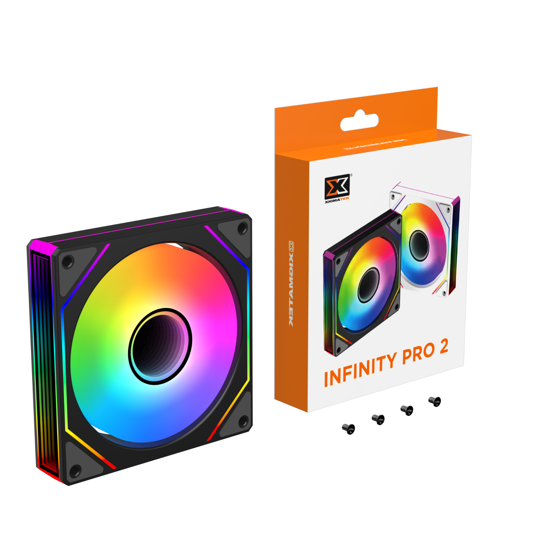 FAN CASE XIGMATEK Infinity Pro2 (N47718) Đen