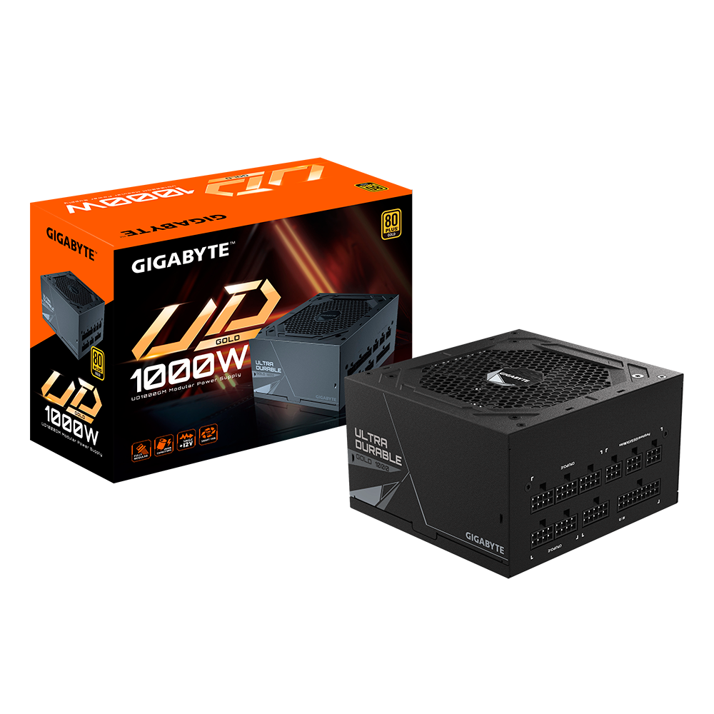 NGUỒN GIGABYTE 1000W UD1000GM 80Plus Glod Chính Hãng