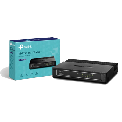 SWITCH 16P TP-LINK TL-SF1016D (100M)