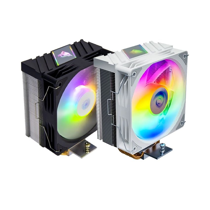FAN CPU Leopard K400 LED -115x/1200/1700/AMD- Trắng (240K KV)