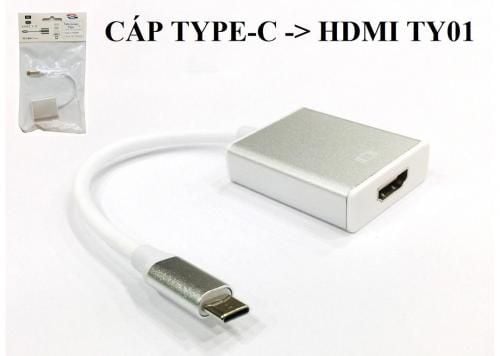 CABLE TYPE-C => HDMI 20cm TY01 (70K KV)