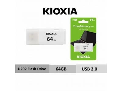 USB 64GB KIOXIA U202 2.0 Chính Hãng