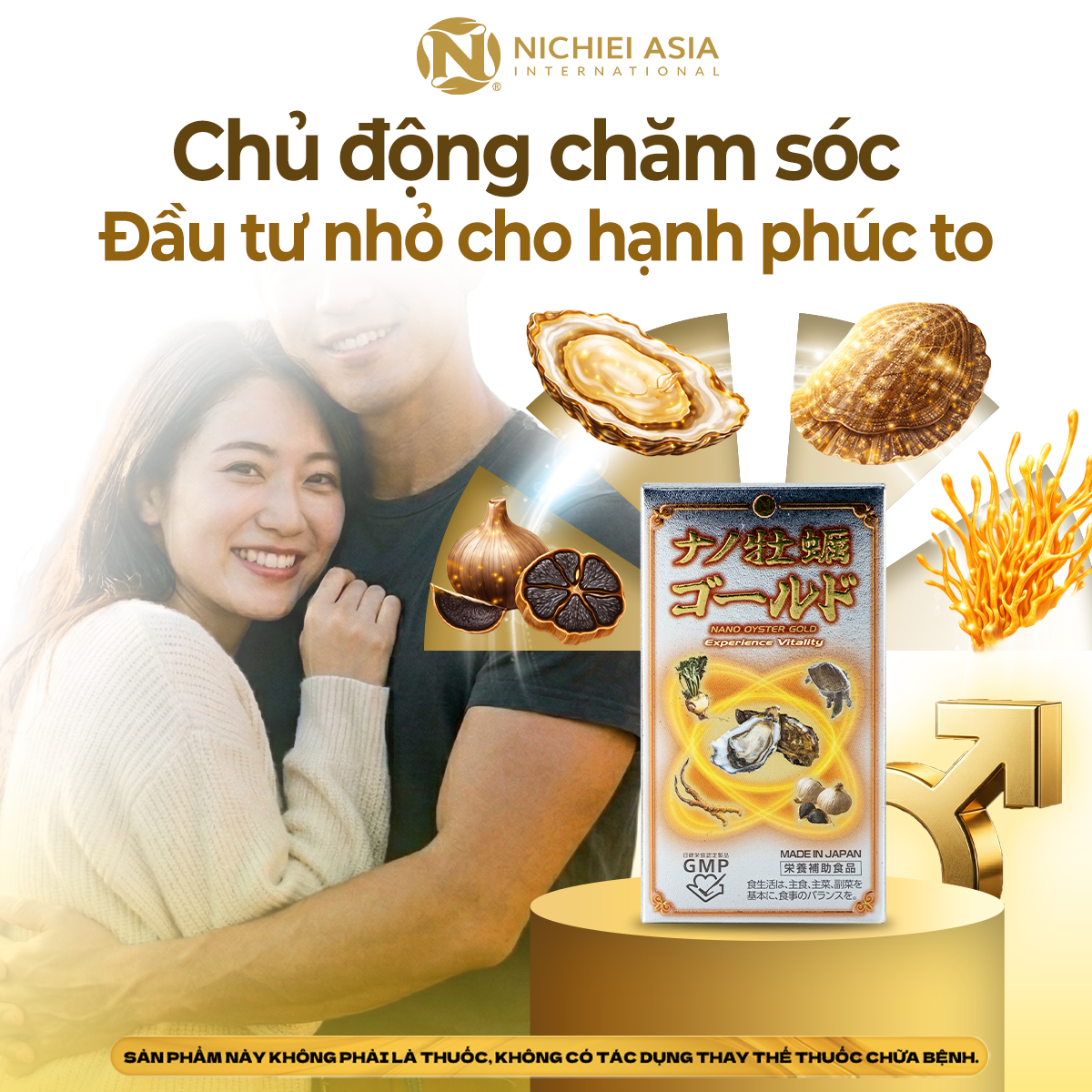  Thực phẩm bảo vệ sức khỏe NANO OYSTER GOLD 