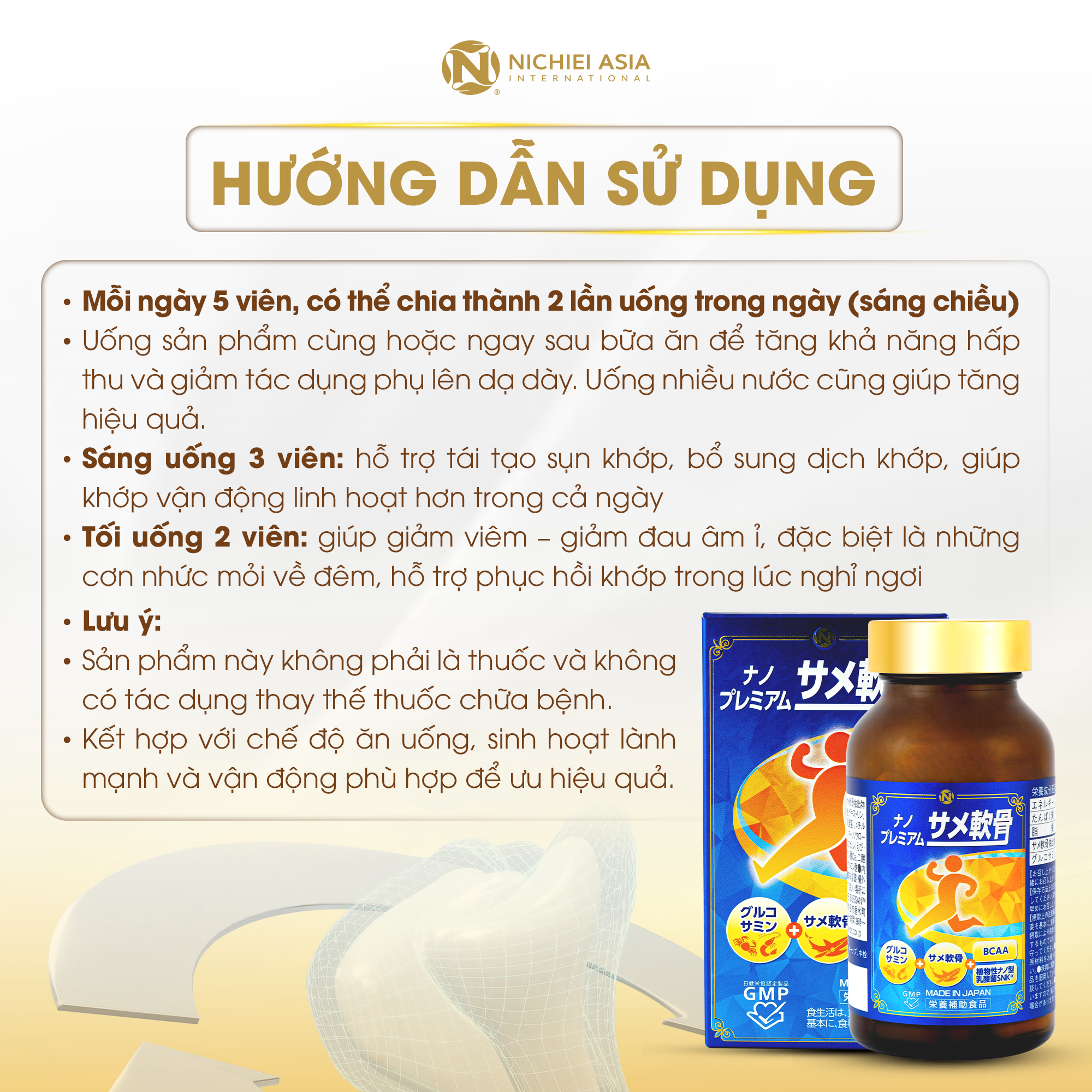  Thực phẩm bảo vệ sức khỏe NANO PREMIUM SHARK CARTILAGE 