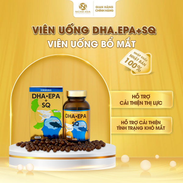  Thực phẩm bảo vệ sức khỏe DHA.EPA+SQ 