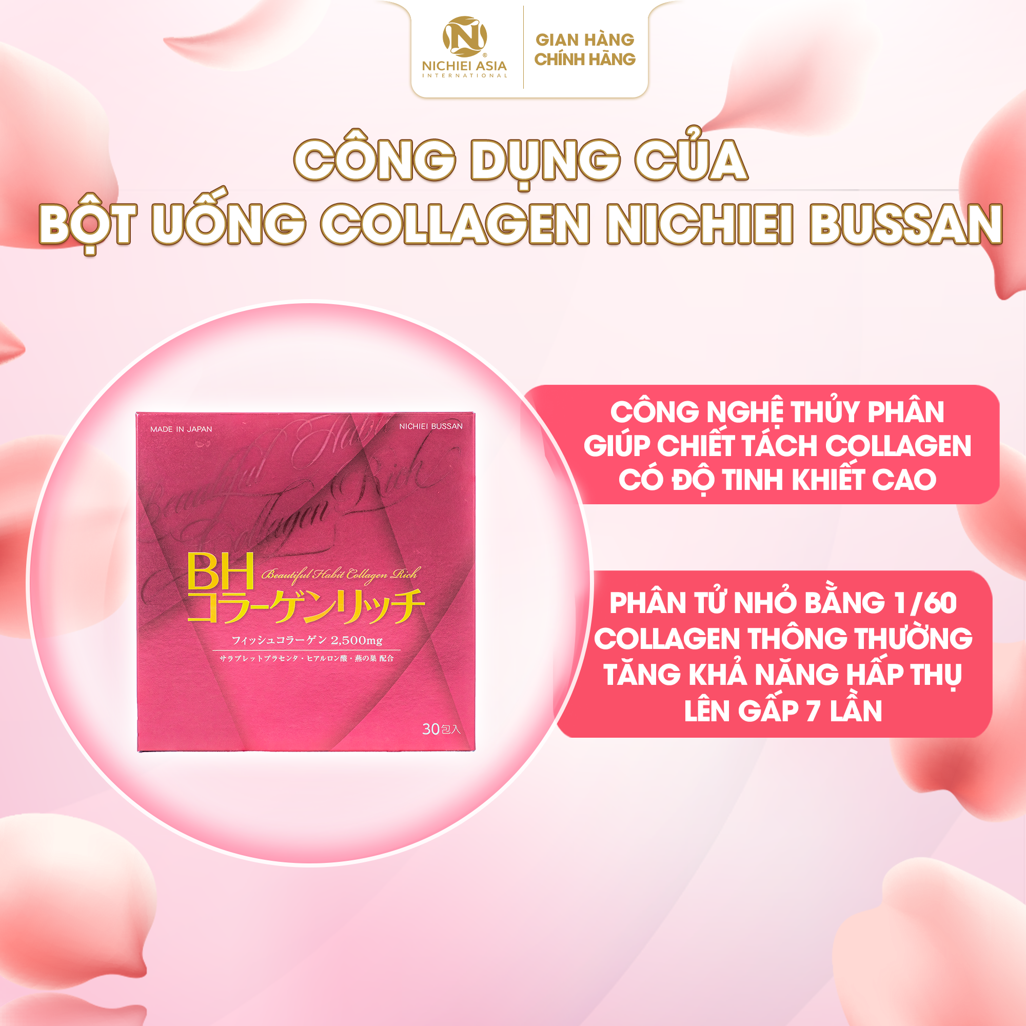  Thực phẩm bảo vệ sức khỏe BH COLLAGEN 
