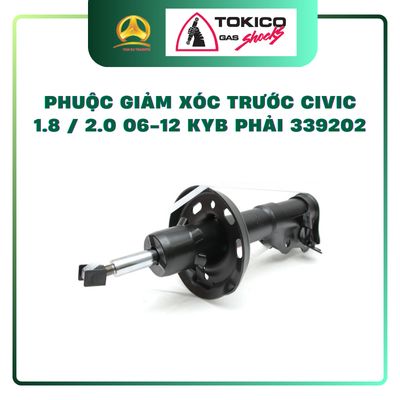 PHUỘC GIẢM XÓC TRƯỚC CIVIC 1.8 / 2.0 06-12 LH KYB 339203 