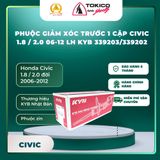  PHUỘC GIẢM XÓC TRƯỚC CIVIC 1.8 / 2.0 06-12 LH KYB 339203 