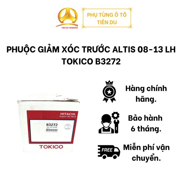  PHUỘC GIẢM XÓC TRƯỚC ALTIS 08-13 LH TOKICO B3272 
