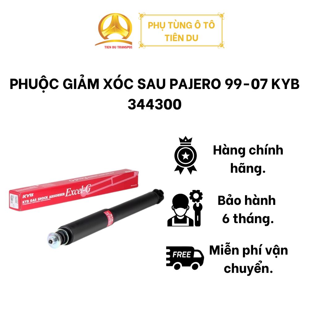  PHUỘC GIẢM XÓC SAU PAJERO 99-07 KYB 344300 