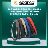  Bọc Da Vô Lăng Ô Tô Sparco Thể Thaoloại tốt bám tay thiết kế đẹp mắt chất liệu da PU 