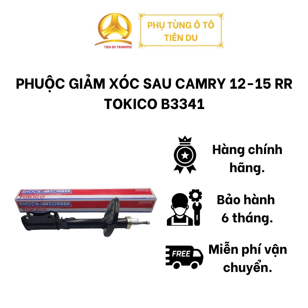  PHUỘC GIẢM XÓC SAU CAMRY 12-15 RR TOKICO B3341 