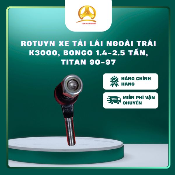  Rotuyn Xe Tải Lái Ngoài KIA K3000 / Bongo 1.4–2.5 Tấn / Titan 90–97 – Tie Rod End 