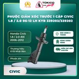  PHUỘC GIẢM XÓC TRƯỚC CIVIC 1.8 / 2.0 06-12 LH KYB 339203 