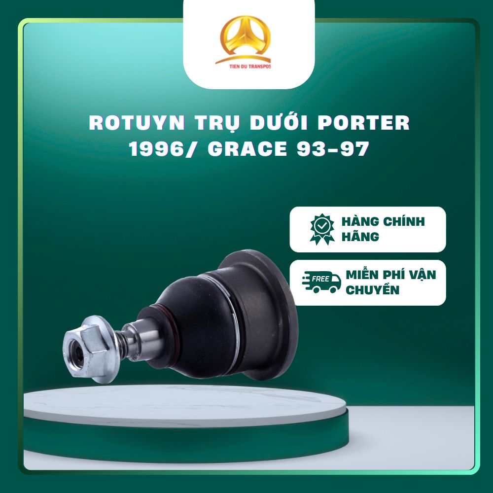  Rotuyn Trụ Dưới Hyundai Porter 1996 / Grace 1993–1997 / Mitsubishi L300 / Delica – Ball Joint Lower – Phụ Tùng Gầm Xe Hy 