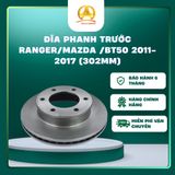  Đĩa Phanh Trước 302mm Ford Ranger / Mazda BT50 2011–2017 – Phụ Tùng Ô Tô Chuẩn Zin, Chính Hãng 